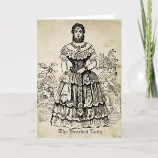 Carte La Dame Barbu