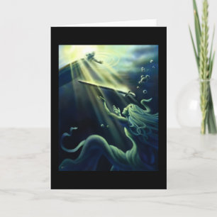 Carte La Dame du Lac présente l'Excalibur