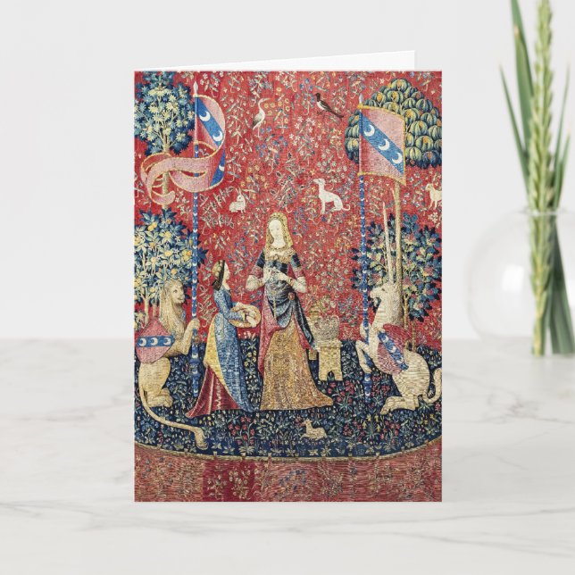 Carte La Dame et la licorne, Odeur (Devant)