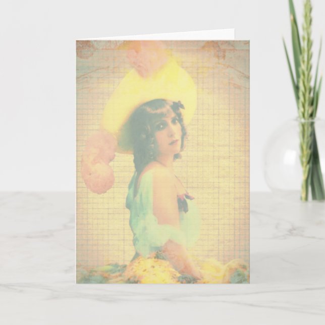 Carte La Dame Ombragée (Devant)