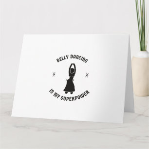 Carte La danse du ventre est ma superpuissance