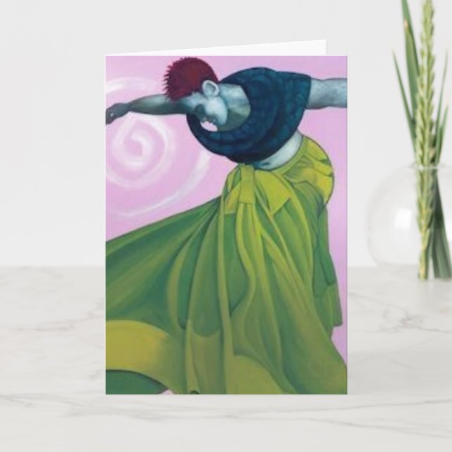 Carte La danse d'une femme libre (Devant)