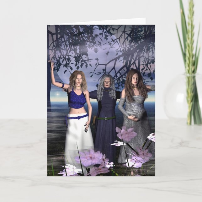 Carte La déesse triple (Devant)