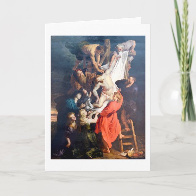Carte La Descente de Croix, Rubens (Devant)