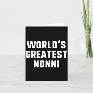 Carte La famille drôle de nonni la plus géniale du monde