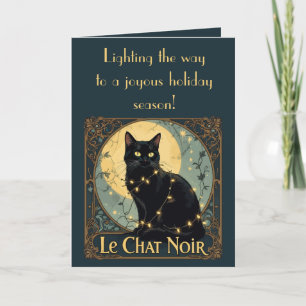 Carte La Fée des Lumières au Chat Noir les Soirs de Fête