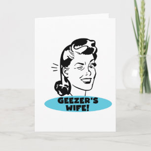 Carte La femme de Geezer
