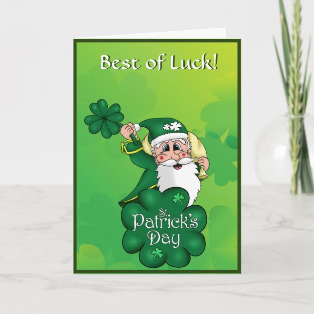 Carte La fête de la Saint-Patrick pour les enfants (Devant)