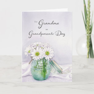 Carte La fête des grands-parents pour grand-mère Marguer