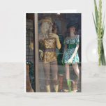 CARTE LA FÊTE DES MANNEQUINS<br><div class="desc">THE PARTY MANNEQUIN STANDING ET WAITING FOR THEY ARE READY TO PARTY FOR YOUR BIRTHDAY !</div>