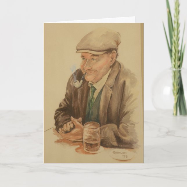 Carte La fête des pères d'un Irlandais (Devant)