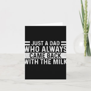 Carte La fête des pères Juste un papa qui est toujours r