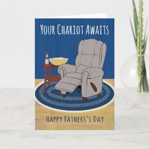 Carte La Fête des Pères Votre Char Await