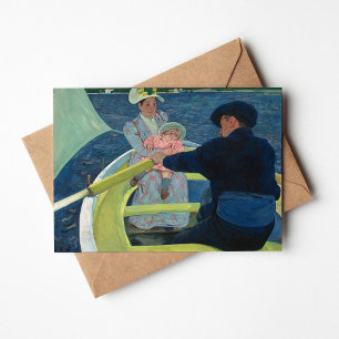 Carte La fête nautique   Mary Cassatt
