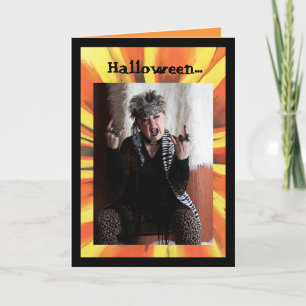 Carte La folie d'Halloween