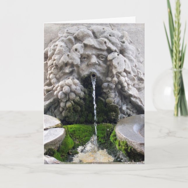 Carte La fontaine de la jeunesse (Devant)