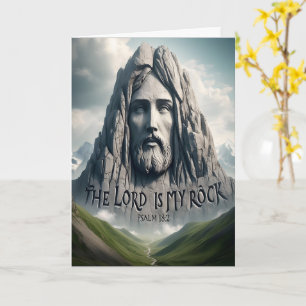 Carte La force de mon salut Le Seigneur est mon rocher