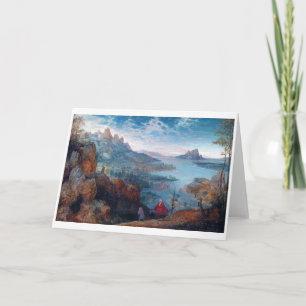 Carte La fuite en Egypte, Pieter Bruegel