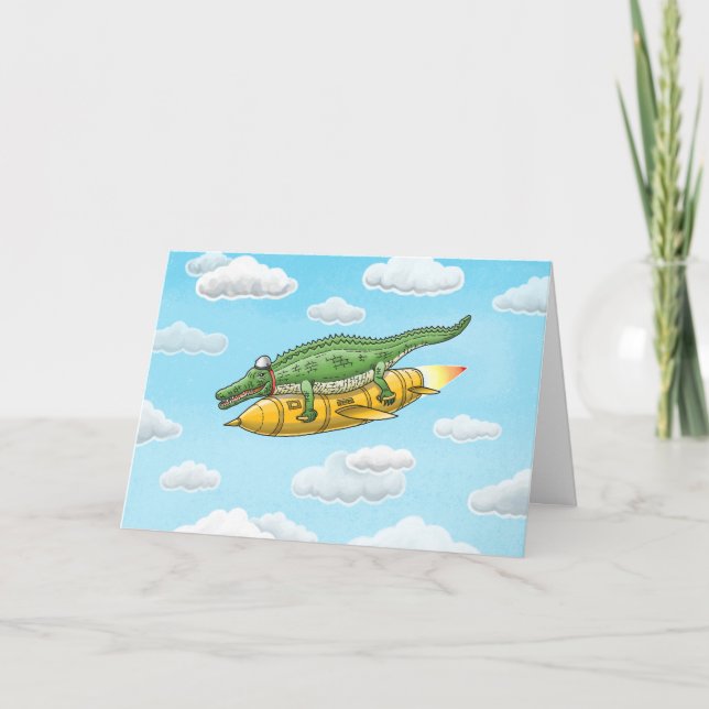 Carte La Fusée Croc (Devant)