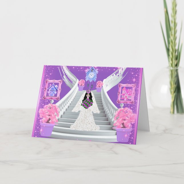Carte La future mariée  (Devant)