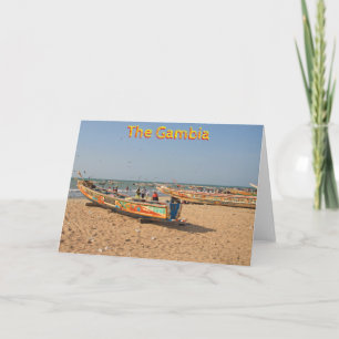 Carte La Gambie