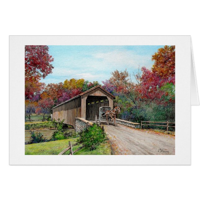 Carte "La Gloire de l'automne" de Paul McGehee (Devant Horizontal)