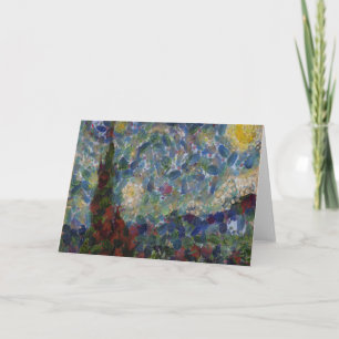 Carte La Gourde Nuit Starry Beaux Art Spoof