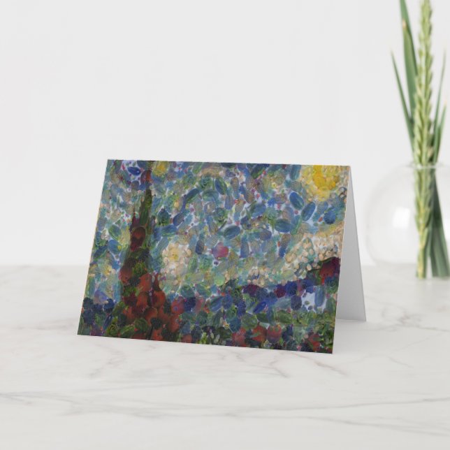 Carte La Gourde Nuit Starry Beaux Art Spoof (Devant)