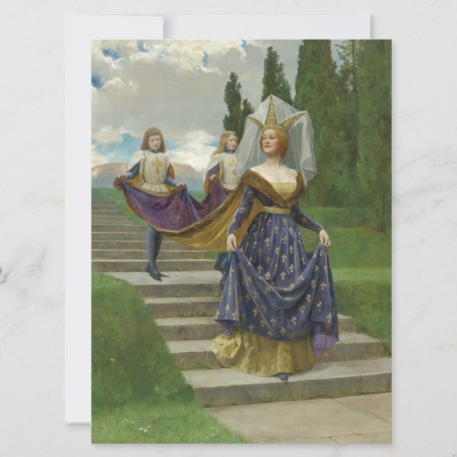 Carte La Grande Dame (par John Collier) (Devant)