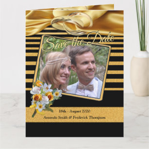 Carte La grande inspiration Gatsby Sauvez la date