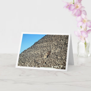 Carte La Grande Pyramide de Gizeh, Égyptien