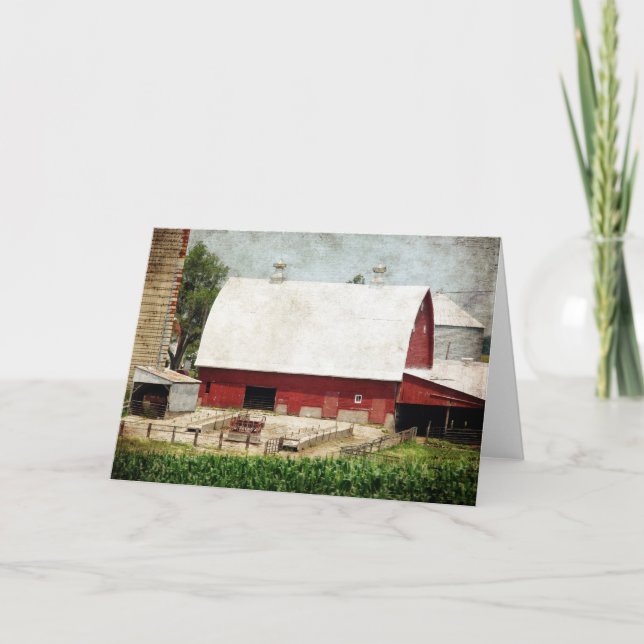 Carte La grange rouge (Devant)