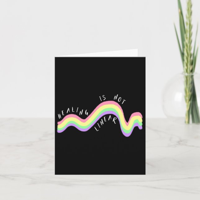 Carte La guérison du devis de santé n'est pas un arc-en- (Devant)