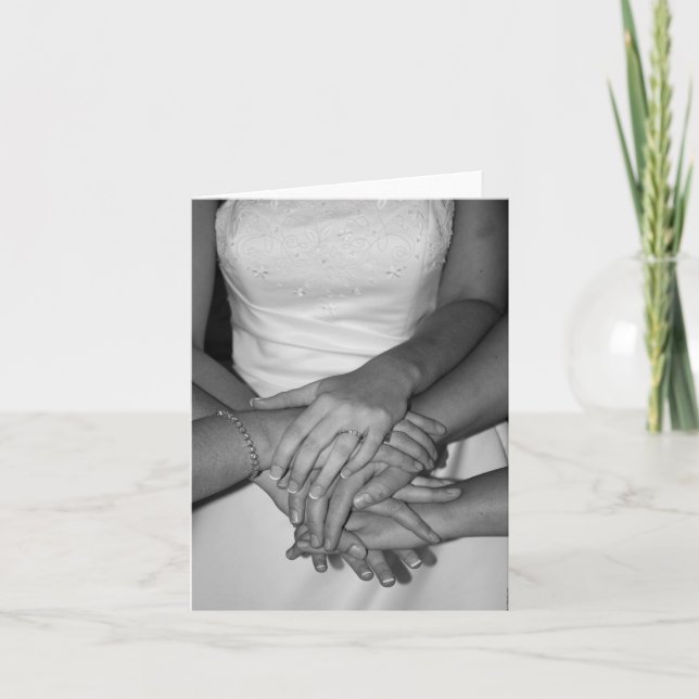 Carte La jeune mariée (Devant)