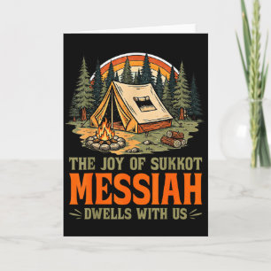 Carte La Joie De Souccot Le Messie Demeure Avec Nous Ho