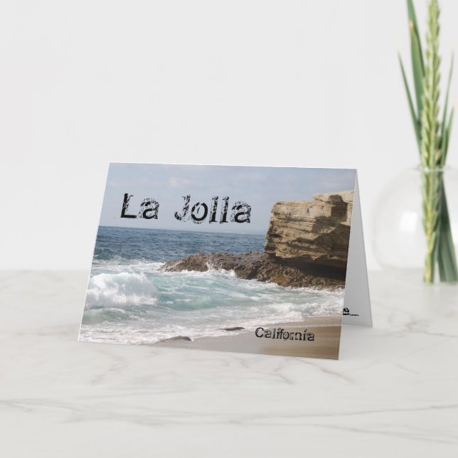 Carte La Jolla, Californie (Devant)