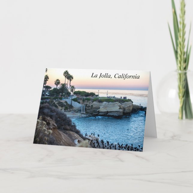 Carte La Jolla Cove Californie (Devant)