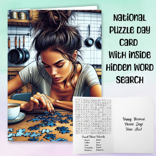 Carte La Journée nationale des puzzles est le 29 janvier