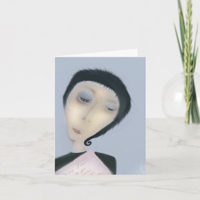 Carte La lettre (Devant)