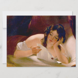 Carte La lettre d'amour (par Thomas Sully)