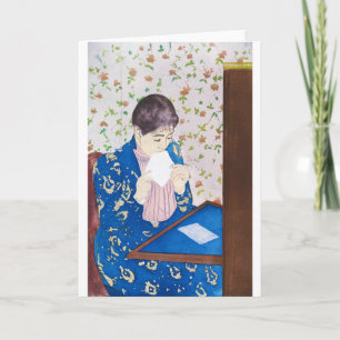 Carte La Lettre, Mary Cassatt