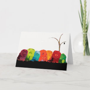 Carte LA LIGNE de BOUFFE série de heARTDECO