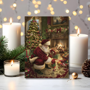 Carte La livraison magique de Noël du Père Noël