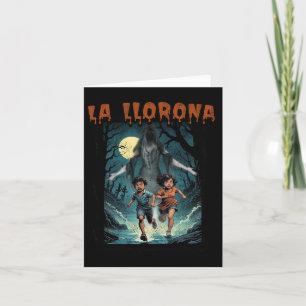 Carte La Llorona Mexicaine Awesome espagnol Halloween Di