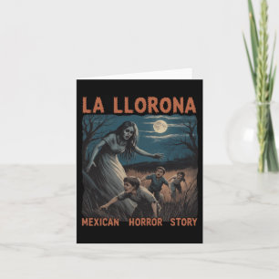 Carte La Llorona Mexicaine Awesome Espagnol Halloween Lo