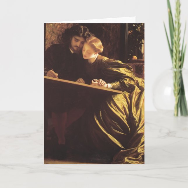 Carte La lune de miel du peintre par Frederic Leighton (Devant)