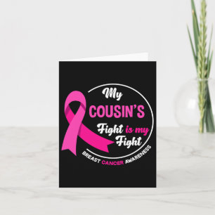 Carte La lutte de Cousin est ma lutte contre le cancer d