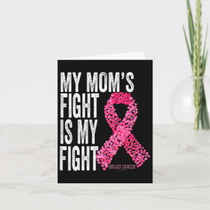 Carte La lutte de ma mère est ma lutte contre le cancer 