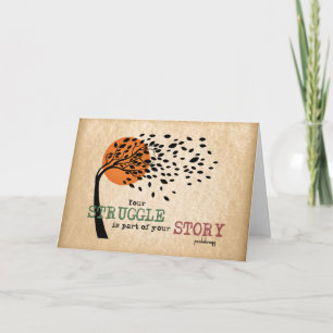 Carte La lutte fait partie de votre histoire : Citation 