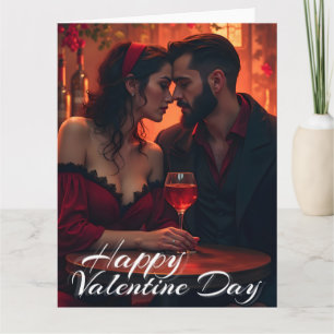 Carte La magie de la Saint-Valentin avec une tendresse r